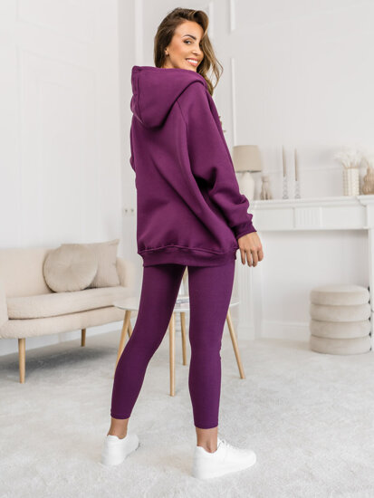 Women's 3-piece Tracksuit Violet Bolf 2102