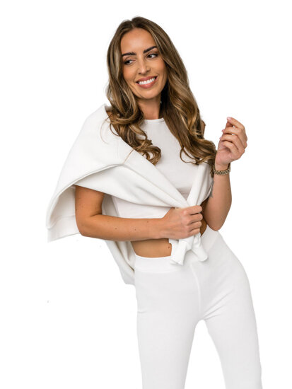 Women's 3-piece Tracksuit White Bolf 2102