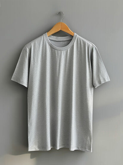 Women's Basic T-shirt Grey Bolf SD211-3P 3PACK