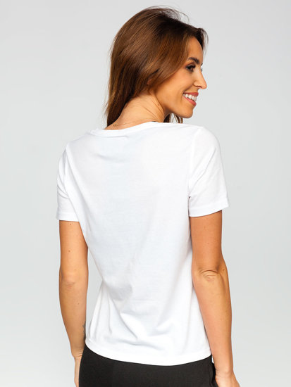 Women's Basic T-shirt White Bolf SD211