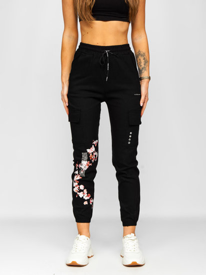 Women's Cargo Joggers Black Bolf AF5120ND