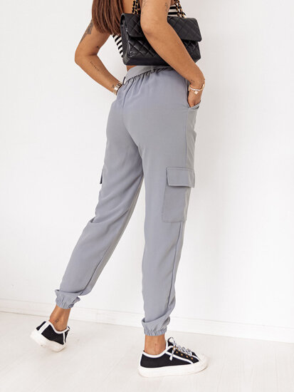 Women’s Cargo Joggers Grey Bolf 8266