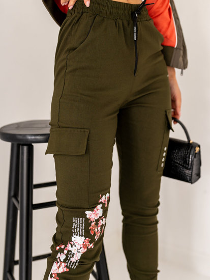 Women's Cargo Joggers Khaki Bolf AF5120NDA