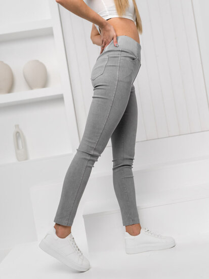 Women's Denim Leggings Grey Bolf S111