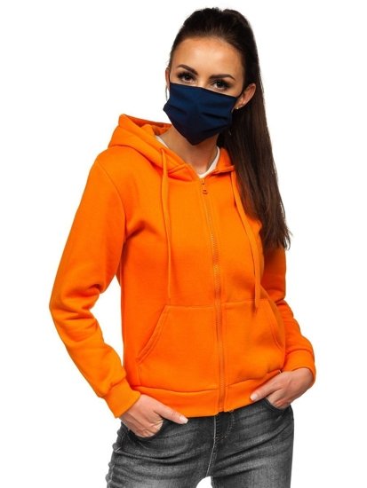 Women's Double-layered Reusable Protective Face Mask Navy Blue Bolf 001