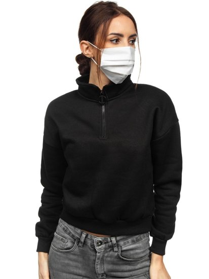 Women's Double-layered Reusable Protective Face Mask White Bolf 001