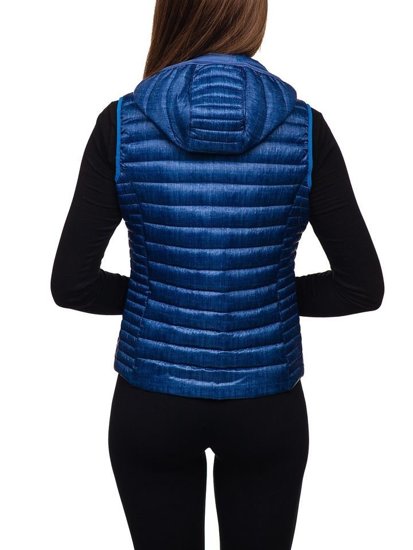 Women's Gilet Navy Blue Bolf AB042