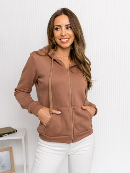 Women's Hoodie Beige Bolf W03BA