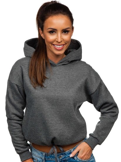 Women's Hoodie Graphite Bolf KSW2018