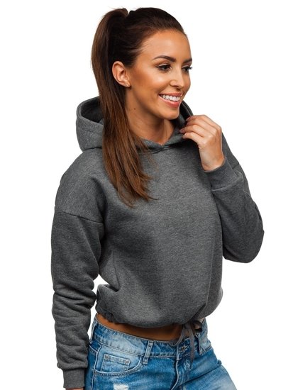 Women's Hoodie Graphite Bolf KSW2018