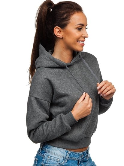 Women's Hoodie Graphite Bolf KSW2019