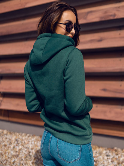 Women's Hoodie Green Bolf W03B