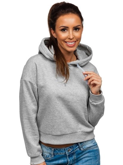 Women's Hoodie Grey Bolf KSW2019