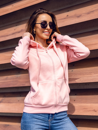 Women's Hoodie Light Pink Bolf W03B-56