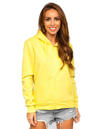 Women's Hoodie Light Yellow Bolf W03B