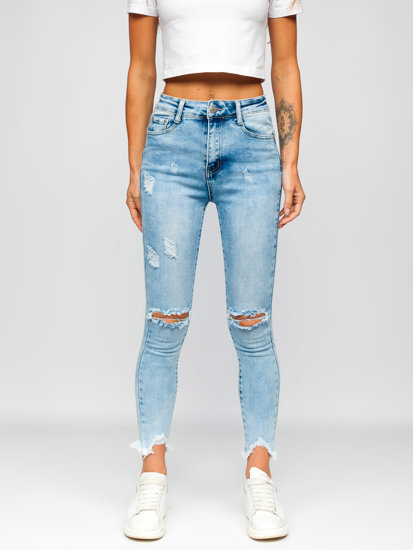 Women's Jeans Push Up Blue Bolf L82-5