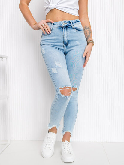 Women's Jeans Push Up Blue Bolf L82-5