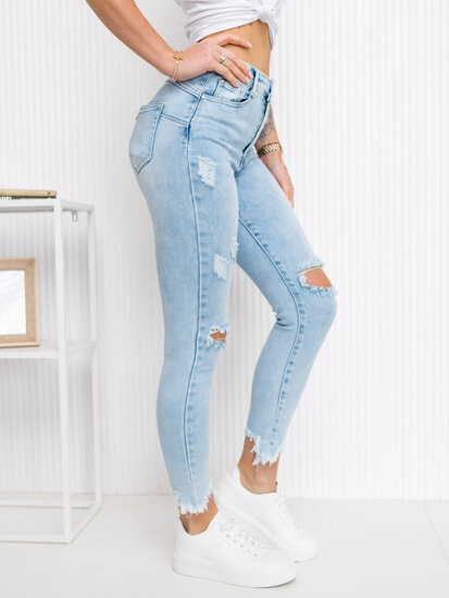 Women's Jeans Push Up Blue Bolf L82-5