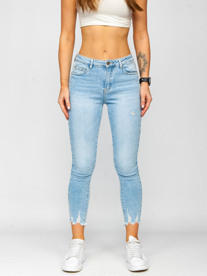 Women's Jeans Skinny Fit Sky Blue Bolf S9983