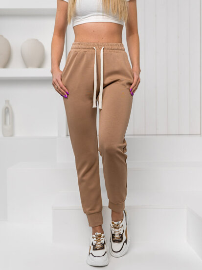 Women's Jogger Sweatpants Brown Bolf W7803