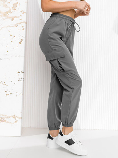 Women's Jogger Sweatpants Graphite Bolf W7866