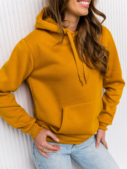 Women’s Kangaroo Sweatshirt Camel Bolf W02