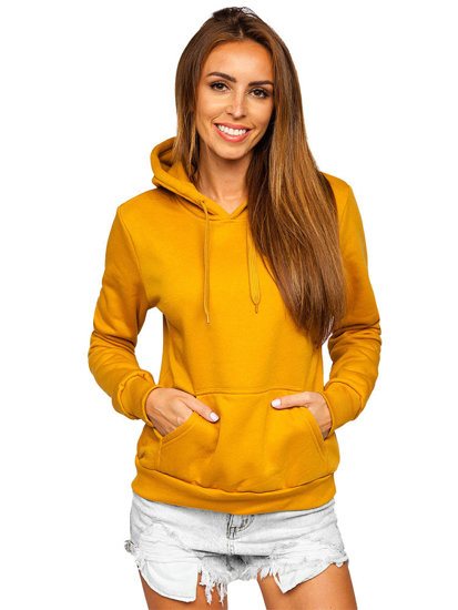 Women’s Kangaroo Sweatshirt Camel Bolf W02B