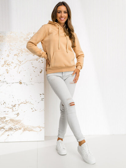 Women's Kangaroo Sweatshirt Creamy Bolf W02B