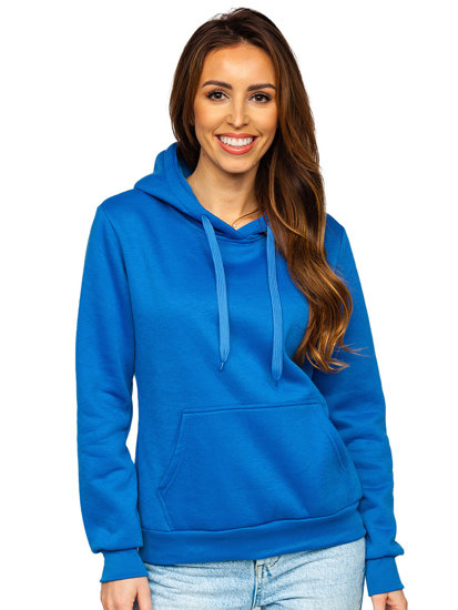 Women's Kangaroo Sweatshirt Dark Blue Bolf W02B