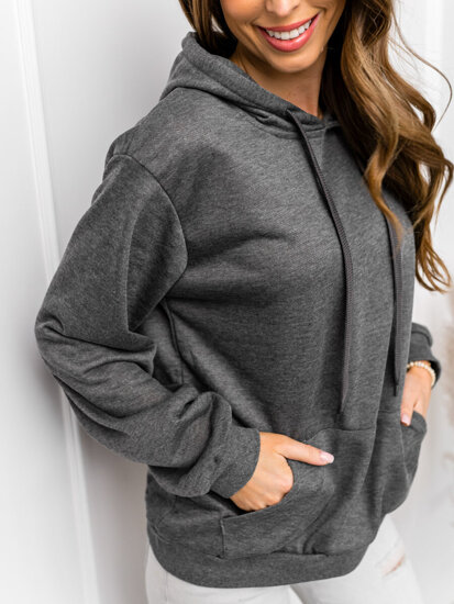 Women’s Kangaroo Sweatshirt Graphite Bolf W02