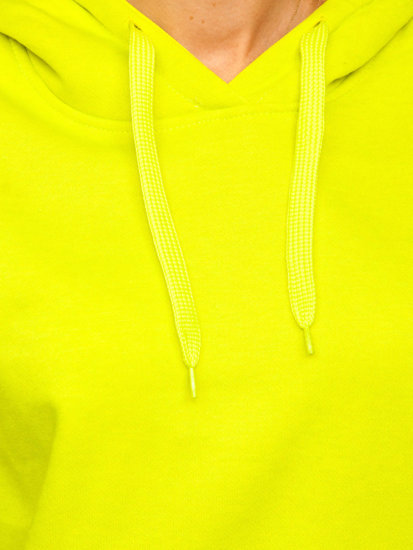 Women's Kangaroo Sweatshirt Lime Bolf W02B