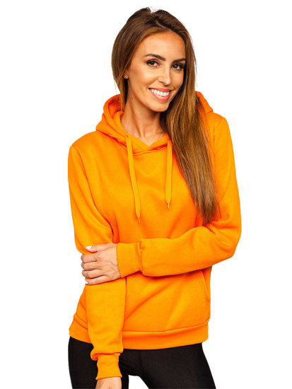 Women's Kangaroo Sweatshirt Orange Bolf W02B