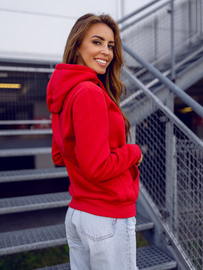 Women's Kangaroo Sweatshirt Red Bolf W02B