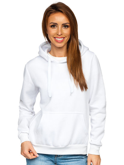 Women's Kangaroo Sweatshirt White Bolf W02B