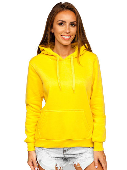 Women's Kangaroo Sweatshirt Yellow Bolf W02B