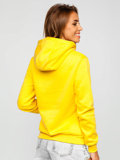 Women's Kangaroo Sweatshirt Yellow Bolf W02B