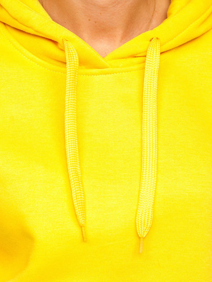 Women's Kangaroo Sweatshirt Yellow Bolf W02B