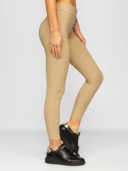 Women's Leggings Beige Bolf YW01053