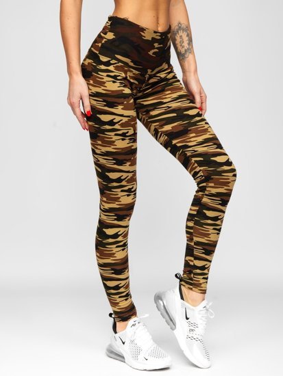 Women's Leggings Khaki Bolf YW01044