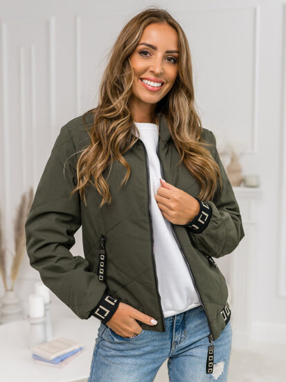 Women's Lightweight Jacket Khaki Bolf 5M3161