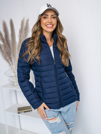 Women's Lightweight Jacket Navy Blue Bolf 16M9109