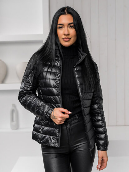 Women's Lightweight Quilted Jacket Black Bolf 5M706A