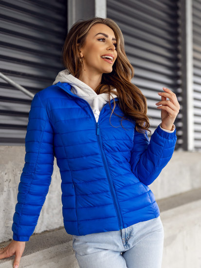 Women's Lightweight Quilted Jacket Cobalt Bolf 5M706