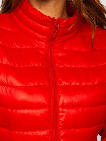 Women's Lightweight Quilted Jacket Red Bolf 5M706