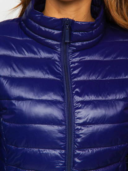 Women's Lightweight Quilted Jacket Royal Blue Bolf 5M706