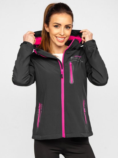 Women's Lightweight Softshell Jacket Graphite Bolf HH027