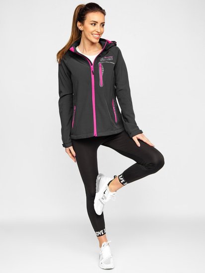 Women's Lightweight Softshell Jacket Graphite Bolf HH027