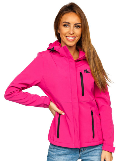 Women's Lightweight Softshell Jacket Pink Bolf HH028