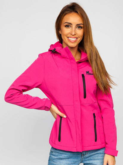 Women's Lightweight Softshell Jacket Pink Bolf HH028