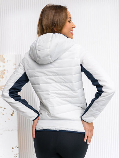 Women's Lightweight Sport Jacket White Bolf KSW4006A1